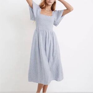 Madewell Blue Lucie Dress